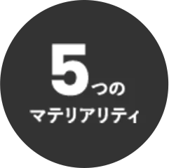 5つのマテリアリティ